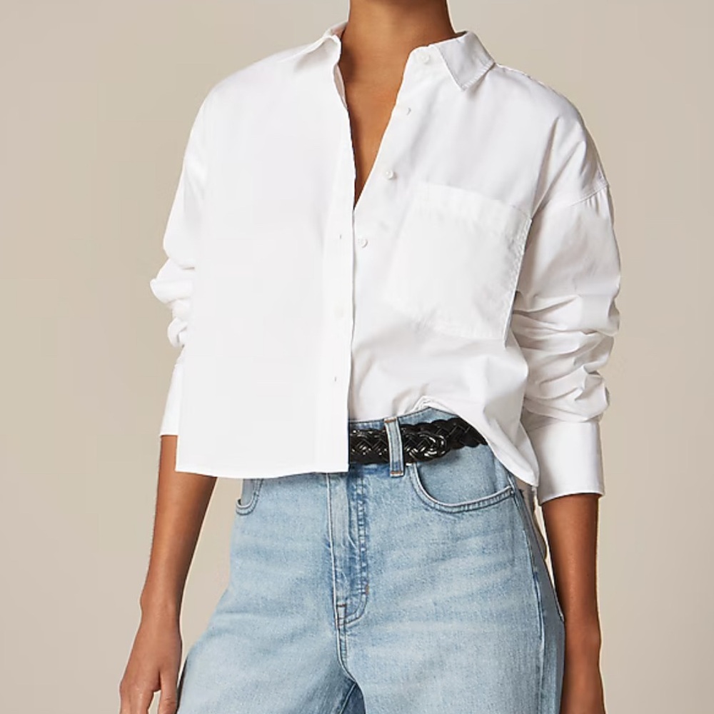 Banana Republic White Button Up